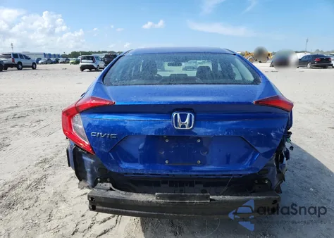 2020 Honda Civic Lx from USA, damaged, VIN 19XFC2F65LE008373